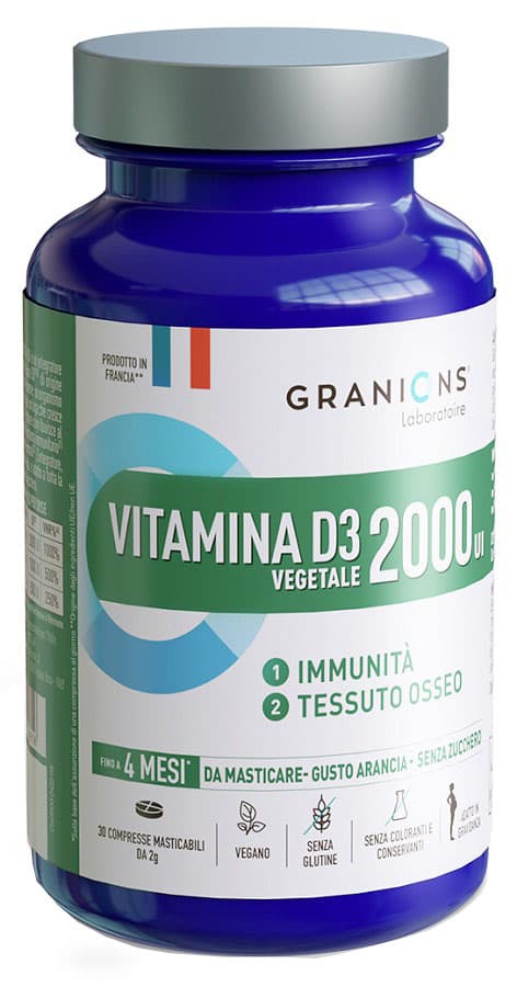 GRANIONS Vit.D3 Veg.30Cpr