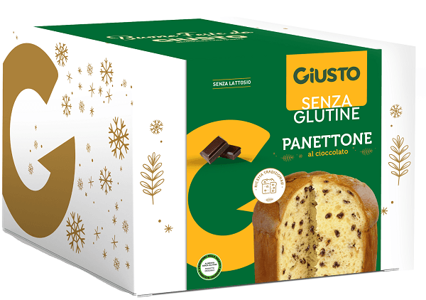 GIUSTO S/G PANETTONE CIOC 500G