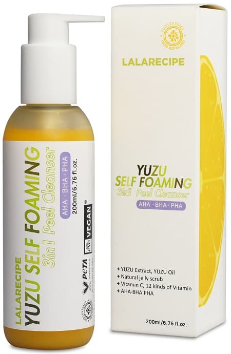 LALARECIPE YUZU SELF FOAM 3IN1