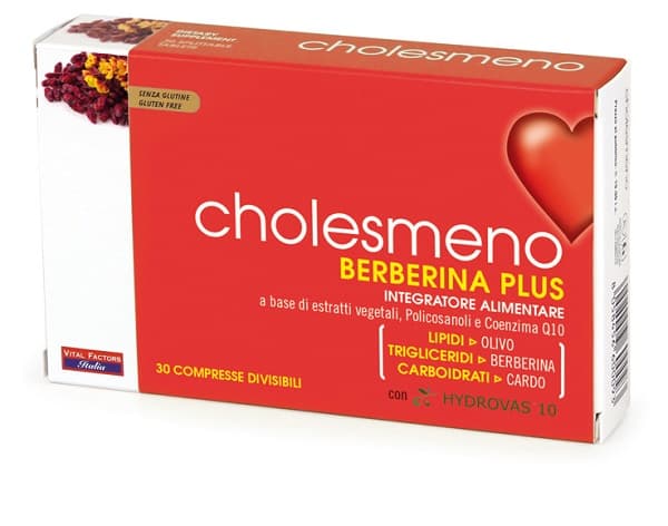CHOLESMENO BERBERINA PLUS30CPR