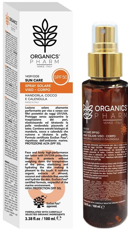ORG PH SPRAY SOLARE V/C SPF50