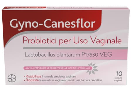 GYNO-CANESFLOR 10CPS VAGINALI