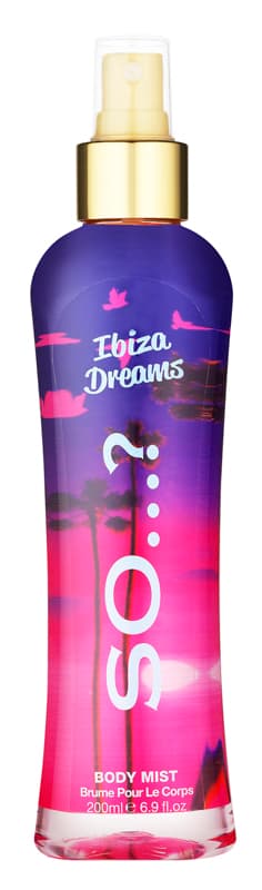 SO IBIZA DREAMS BODY MIST200ML