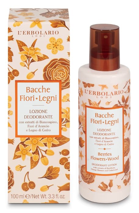 BACCHE FIORI LEGNI LOZIONE DEO