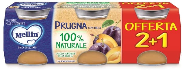 OMO MELLIN Prugna 2+1x100g