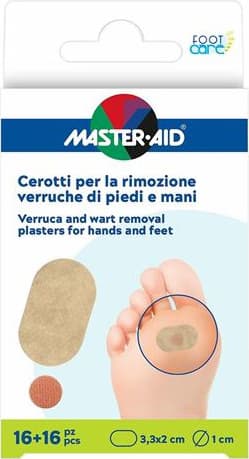 CEROTTO VERRUCHE PIEDI/MANI16P