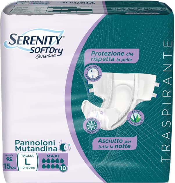 SERENITY Pann.Mut.SD Mx L 15pz