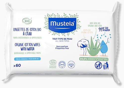 MUSTELA SALV ACQ COT BIO 60PZ