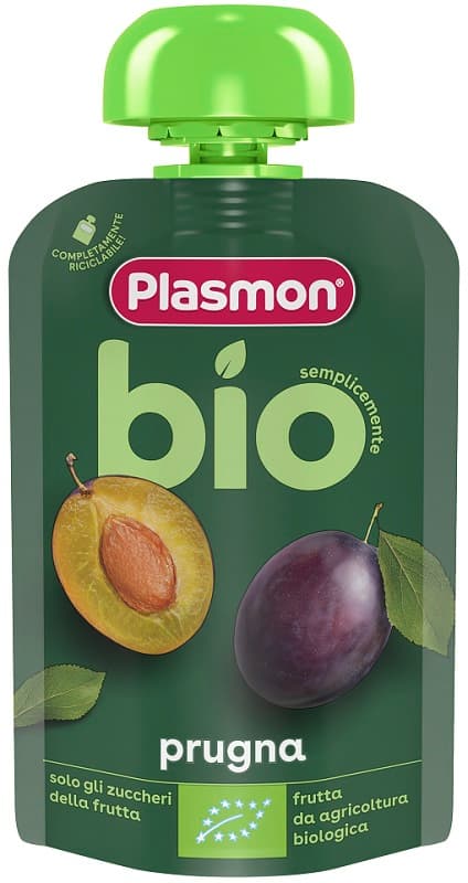 PLASMON PRUGNA BIO POUCHES100G
