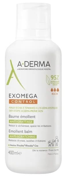 Exomega Control Balsamo Emolliente A-Derma 400ml