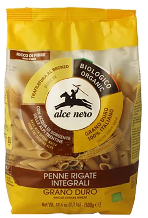 PENNE RIGATE INTEGR 100% GRANO