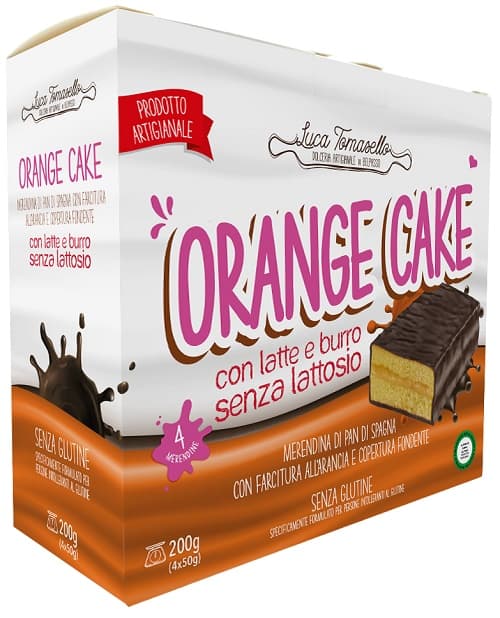 L TOMASELLO Orange Cake 4x50g