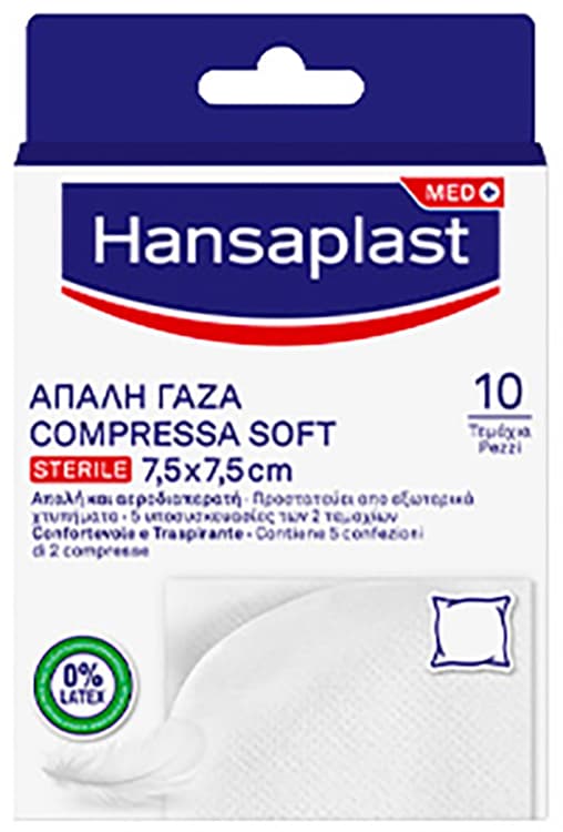 HANSAPLAST COMPR SOFT STER 10P