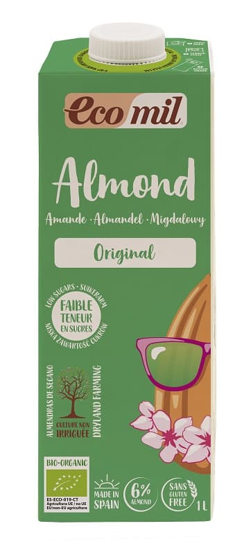 ECOMIL LATTE MANDORLA 1LT