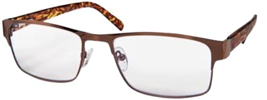 Occhiale metal bronze +1