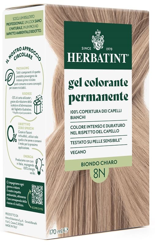 HERBATINT 8N BIONDO CHIARO 170ML