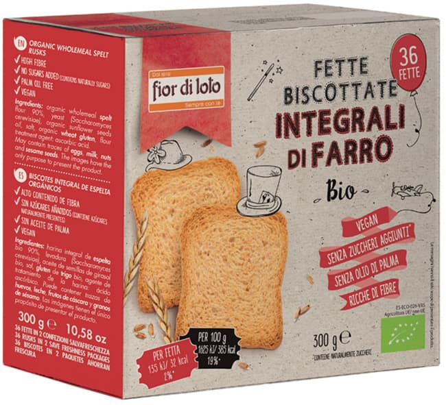 FdL Fette Bisc.Farro Int.300g