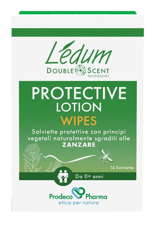 LEDUM DS PROT LOTION WIPES12PZ