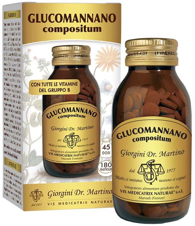 GLUCOMANNANO 180PAST