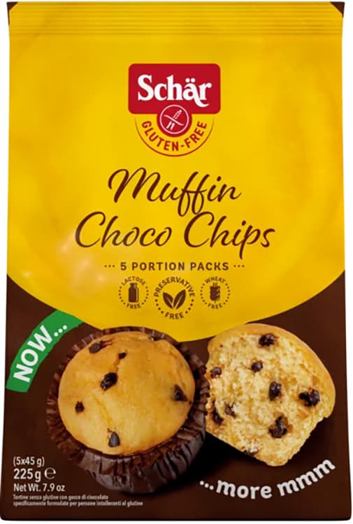 SCHAR Muffin Choco Chips 225g