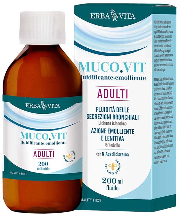 MUCOVIT Fluido Adulti 200ml