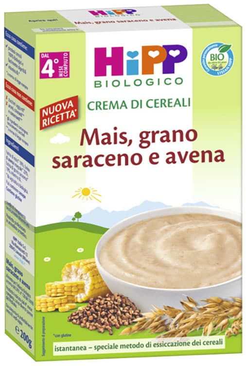 HIPP BIO CREMA CEREALI MAIS/GR