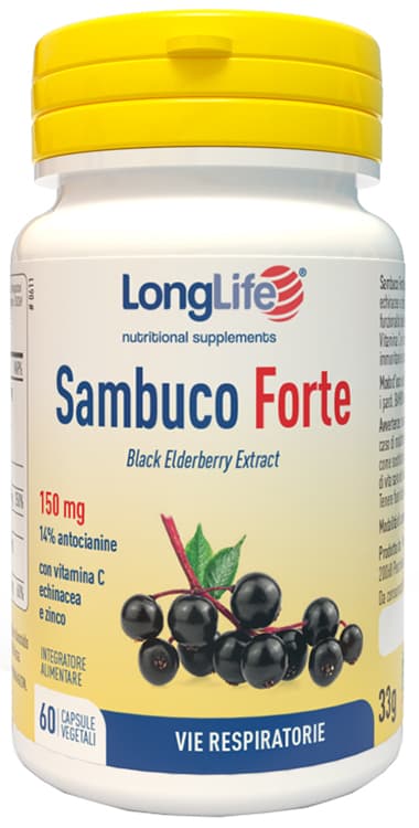 LONGLIFE SAMBUCO FORTE 60CPS
