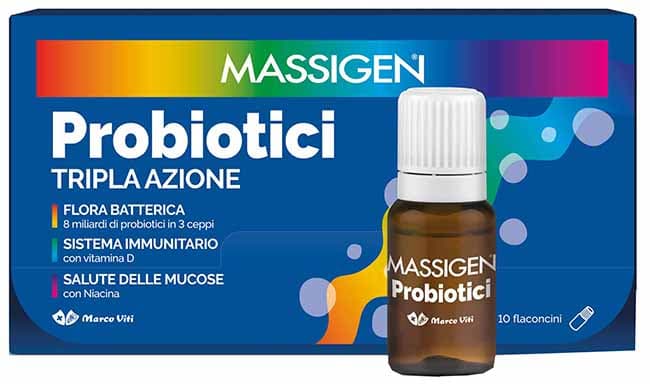 MASSIGEN Probiotici 10x8ml