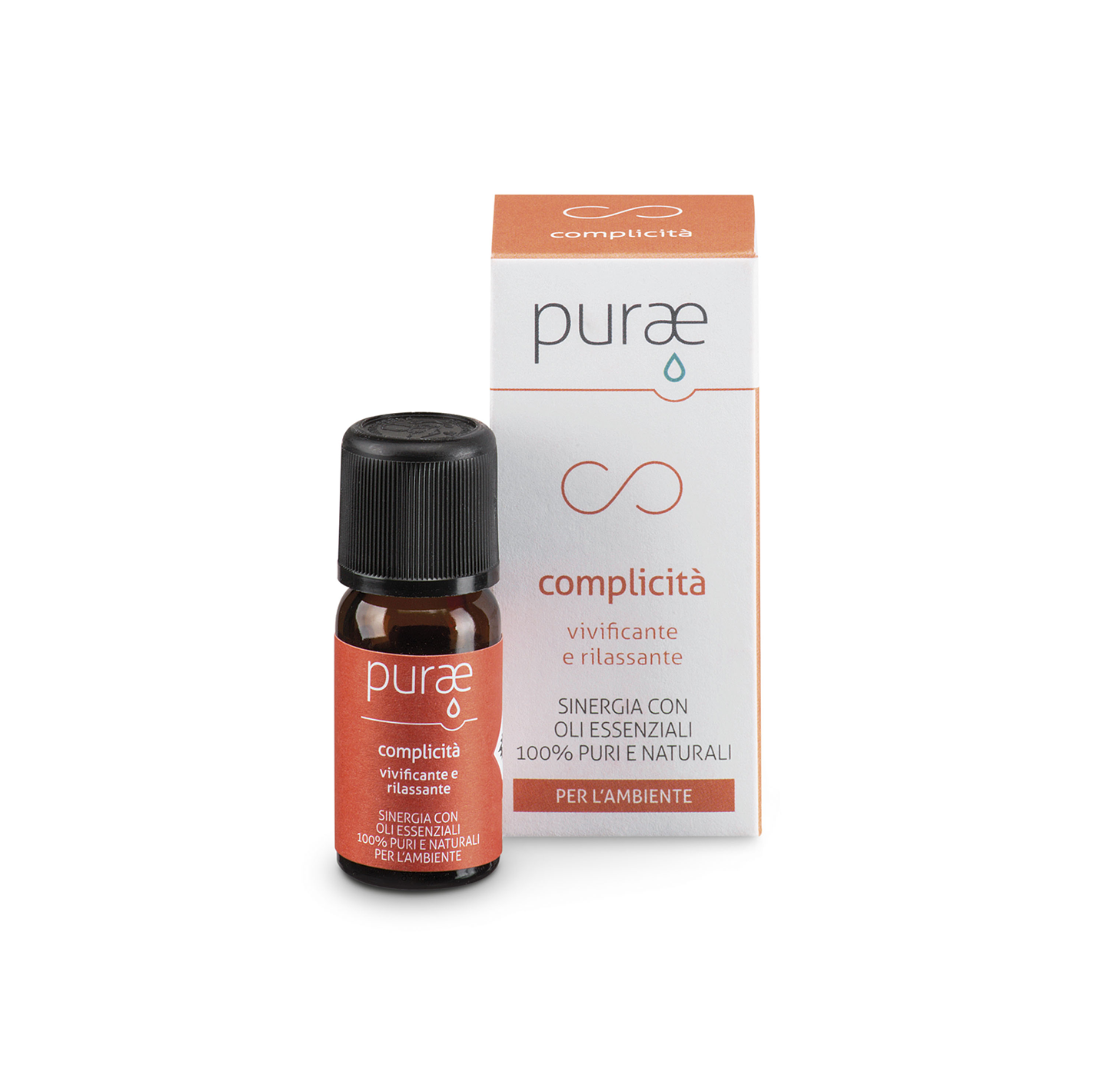Purae sinergia con oli essenziali complicita' 10 ml