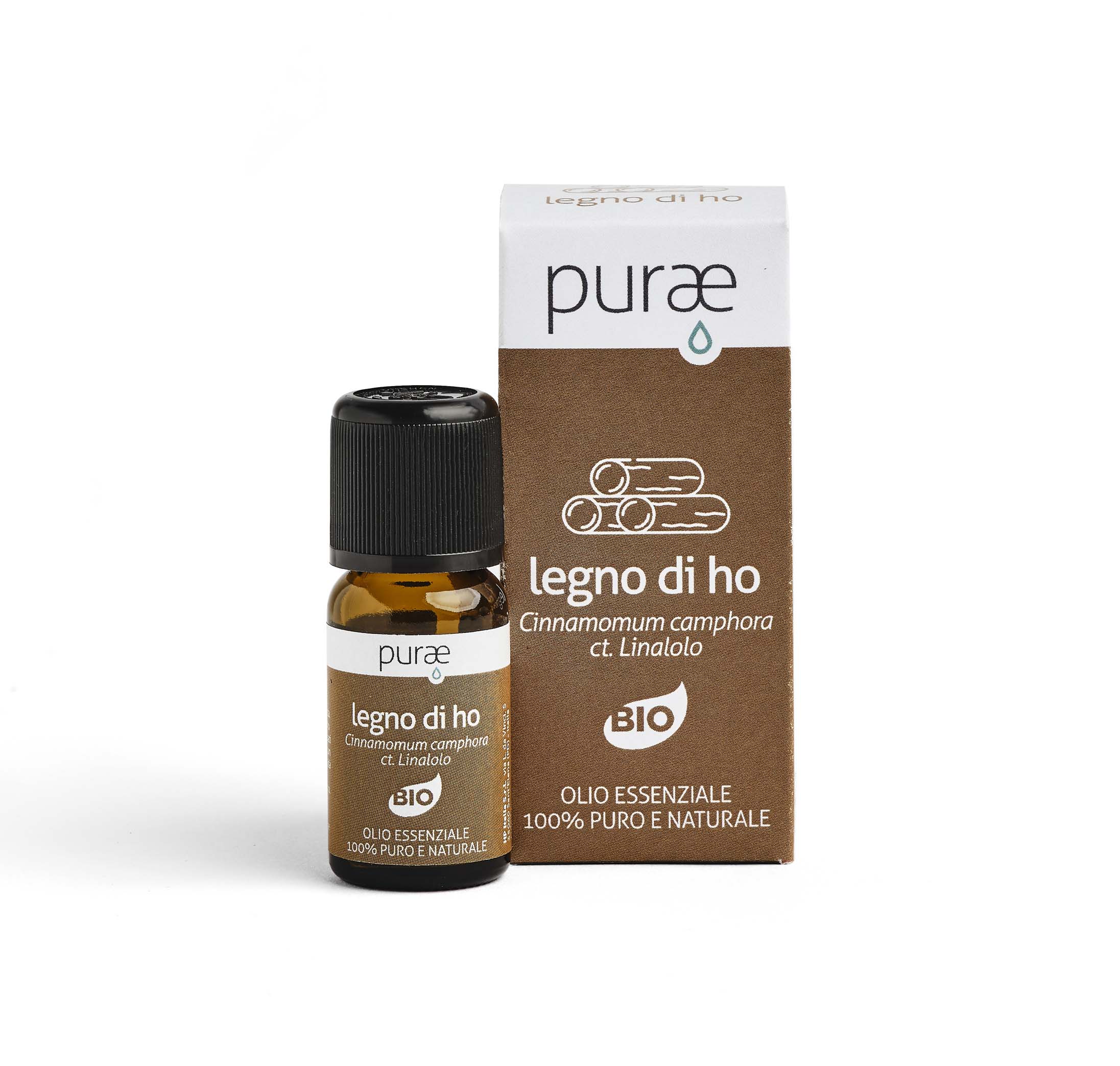 Purae olio essenziale legno ho bio 10 ml