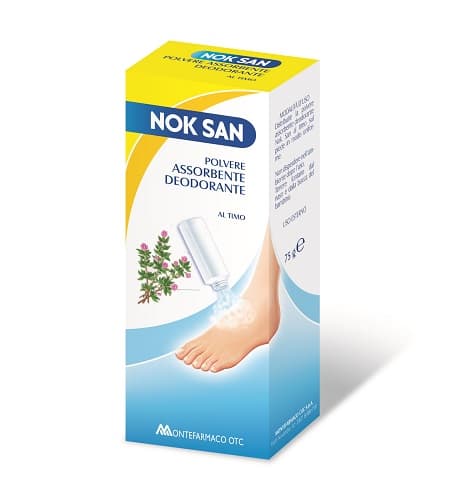 Nok San Polvere Assorbente Deodorante 75G