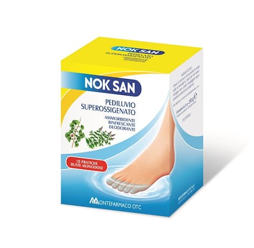 Nok San Pediluvio Superossigenato 10 Bustine Da 25G