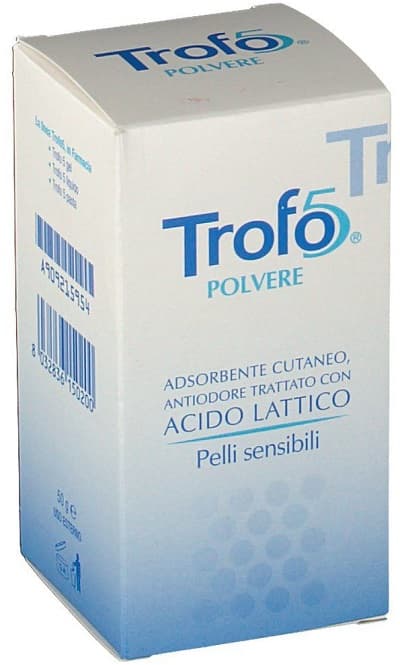 Trofo 5 Polvere Lenitiva Protettiva Pelli Sensibili 50 g