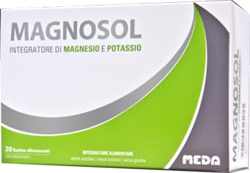 Magnosol Integratore di Magnesio e Potassio 20 Bustine Effervescenti