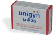 Unigyn Solido Sapone Detergente pH 4.5 Igiene Intima 100 g
