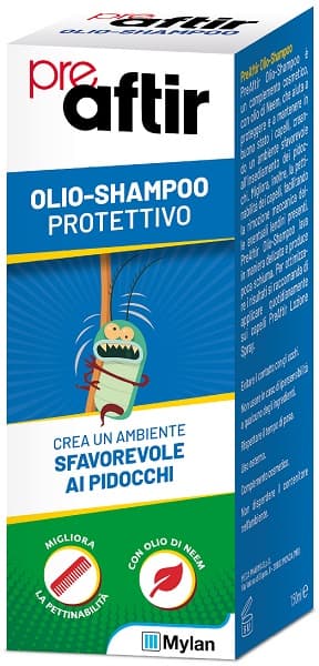 PreAftir Olio Shampoo Antiparassitario Preventivo 150 ml