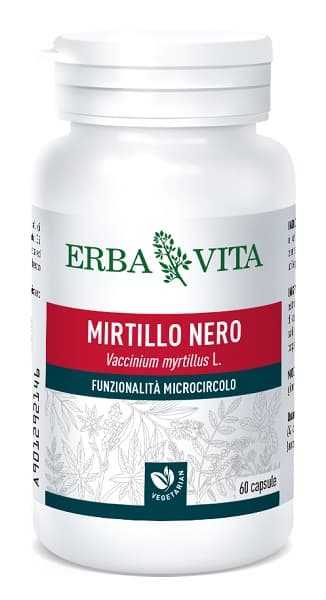 Erba Vita Mirtillo Integratore Microcircolo 60 Capsule