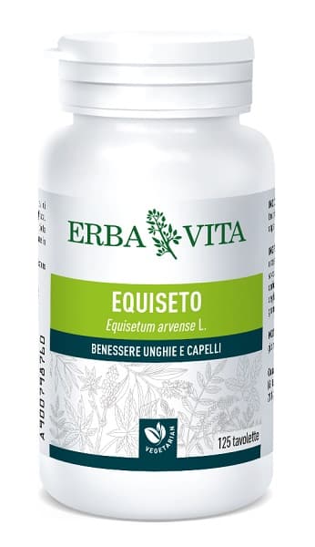Erba Vita Equiseto Integratore Benessere Unghie E Capelli 125 Tavolette