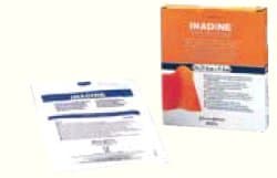 Inadine Medicazione Antisettica Non Aderente 9,5x9,5 cm 10 Pezzi