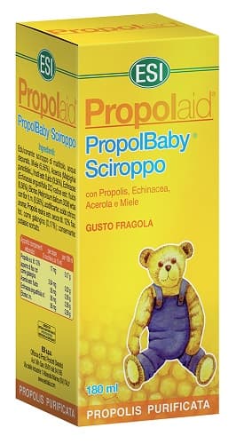 Esi Propolaid PropolBaby Sciroppo Integratore Difese Immunitarie Fragola 180 ml