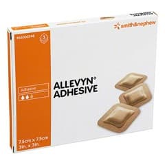 Allevyn Adhesive Medicazione Idrocellulare Adesiva 7,5cmx7,5cm 3 Medicazioni