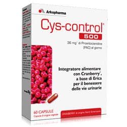 Cys-Control 500 Integratore Con Erica 60 Capsule