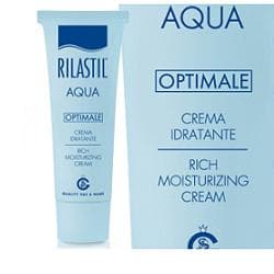 Rilastil Aqua Crema Optimale Idratante Viso Pelle Normale a Secca 50 ml