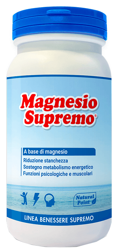 Natural Point Magnesio Supremo Integratore Per Stanchezza e Stress 150 Gr