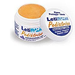 Leti Balm Pediatrico Balsamo Idratante Naso E Labbra Secche Vasetto 10 ml