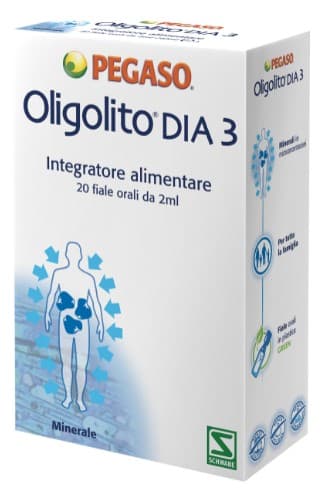 Pegaso Oligolito Dia 3 Integratore 20 Fiale 2 ml