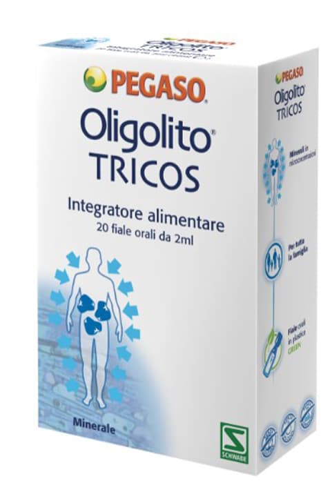 Pegaso Oligolito Tricos Integratore 20 Fiale 2 ml