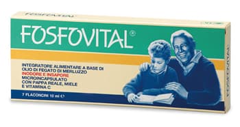 Fosfovital Olio di Fegato di Merluzzo 7 Flaconcini