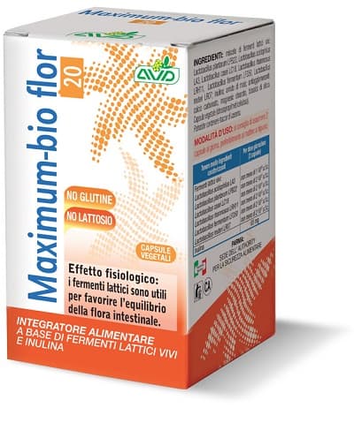 Avd Reform Maximum Bio Flor 20 Integratore Alimentare 75 Capsule