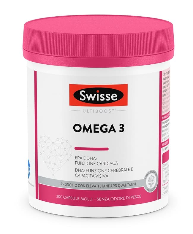 Swisse Omega 3 Integratore Di Acidi Grassi 200 Capsule
